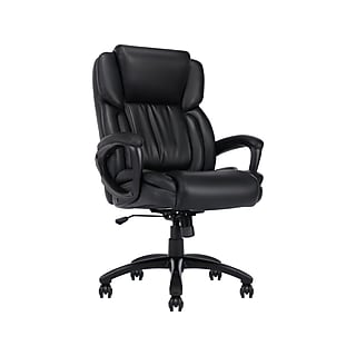 Serta Launtner Bonded Leather Executive Office Chair with