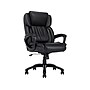 Serta Garret Ergonomic Bonded Leather Swivel Executive Chair, Space Black (43520E)~#|#~A235B78E-09A7-4A15-8F5B1FFAF8B5A64C_sc7