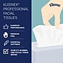 Kleenex Professional Standard Facial Tissue, 2-ply, White, 100 Sheets/Box, 36 Boxes/Carton (21400)~#|#~A2395866-3679-465A-9916040DEC05AD45_sc7