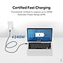 Plugable Thunderbolt-4 EPR 3.3' Cable, 240W, Black (TBT4-240W-1M)~#|#~A239C694-B960-4FD6-A10E014F452C743E_sc7