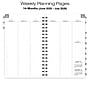 2025-2026 Global Printed Products Speckled Marble 5.5" x 8" Academic Weekly & Monthly Planner, Plastic Cover~#|#~A23A4185-1CEB-4A37-96B50781A371EA08_sc7
