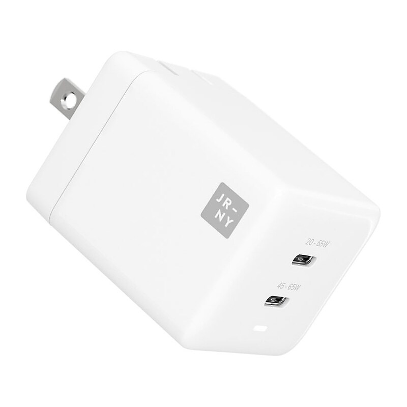 Journey USB Type-C Dual Wall Charger, White (JWCG265WH) image 1