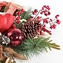 Safavieh 28" Magnolia Oval Wreath with Ornaments & Bow (FXP1089A)~#|#~A240B0CB-A4AD-4309-8067BBE38FAA291D_sc7