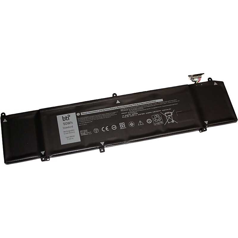 Battery Technology Li-Ion Replacement Battery for Dell Laptops, 7500mAh (XRGXX-BTI) image 1