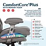 La-Z-Boy Noelin Ergonomic Fabric Swivel Task Chair, Gray (52703-GRY)~#|#~A2430FE0-F87B-4F94-A70971EB7D5A5B23_sc7