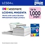 Brother LC504XL Magenta High Yield Ink Cartridge, Prints up to 1,000 Pages (LC504XLM)~#|#~A244213D-B46E-4B5C-821412FF7DF437BB_sc7