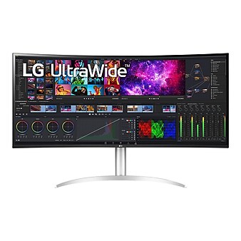 LG 39.7" Curved 4K Ultra HD LED Monitor (40BP95C-W)