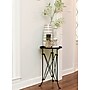 Storied Home Metal Round Side Table, Black (EC0113)~#|#~A249B881-9FC8-427C-83C259B669A0535B_sc7