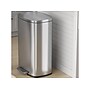 HLS Commercial Stainless Steel Step Trash Can with Hinged Lid, 13.2-Gallon, Silver (HLSS13R)~#|#~A24E0F3E-8891-4FF9-A335EB22C3B312AB_sc7