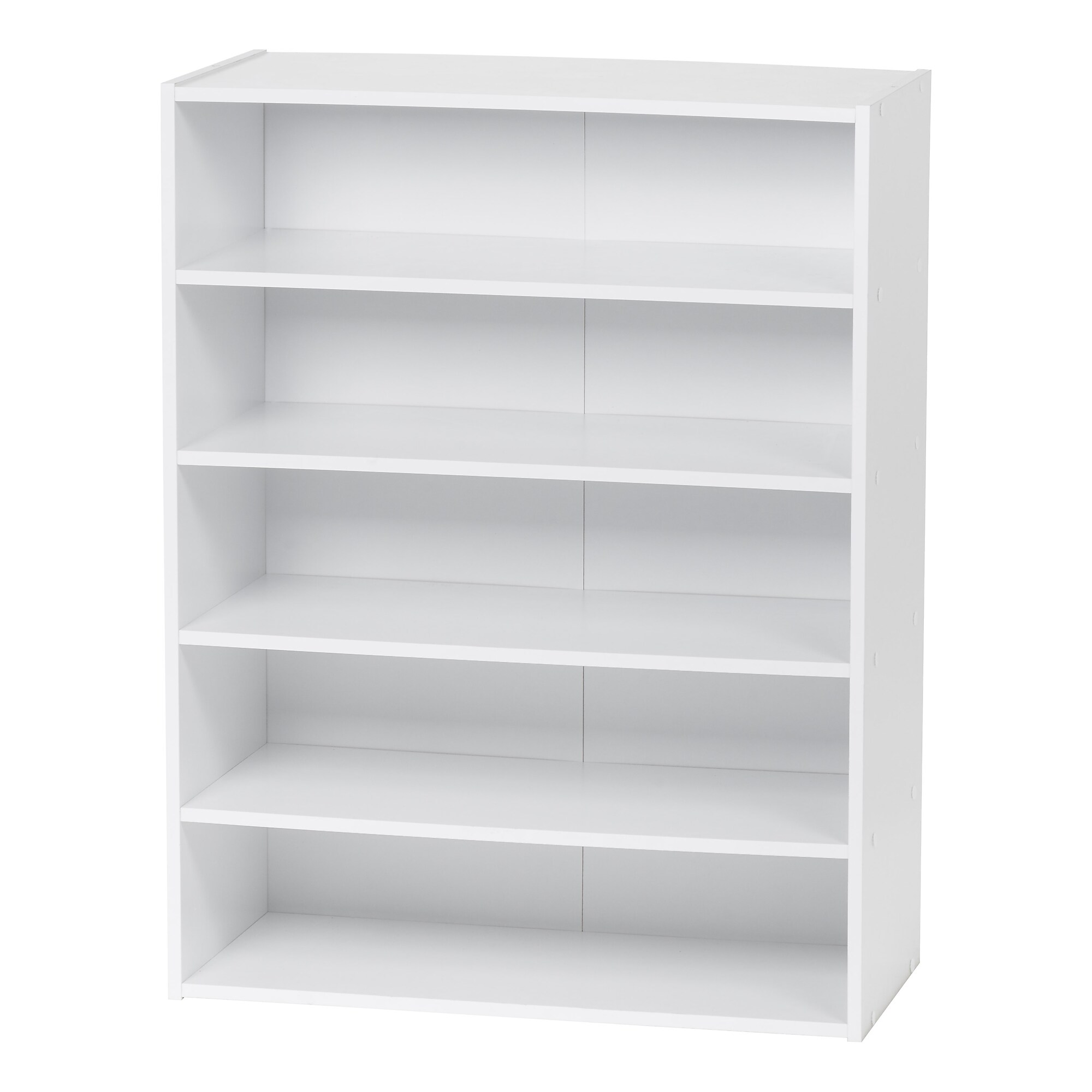 Iris 31.51″ 5-Shelf Bookcase, White (596984) Sansujyuku sansujyuku.com