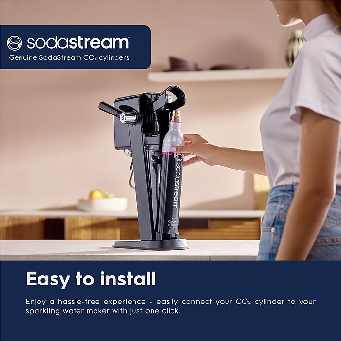 SodaStream Quick Connect Co2 Carbonator, 2/Set (1105400010) | Staples