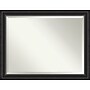 Amanti Art Ridge Black Frame Wall Mirror, 35.5" x 45.5" (A42674593703)~#|#~A25CC11C-C91F-40FD-B8879BC06C2B7094_sc7