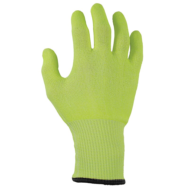 Ergodyne ProFlex 7040 Seamless Knit Cut Resistant Gloves, Food Safe, ANSI A4, Lime, XL, 144 Pairs (18025) image 1