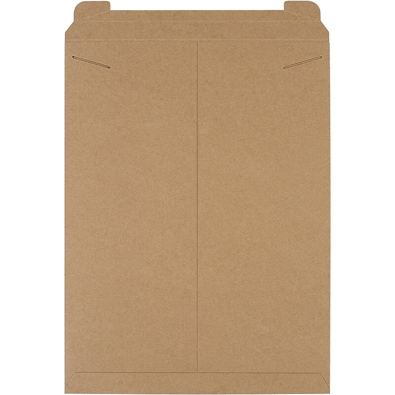 18" x 24" Tab-Lock Mailers, Kraft, 50/Carton (RM11) image 1