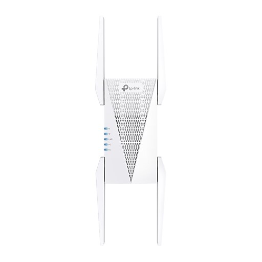 TP-LINK AX & AC Tri Band WiFi 6E Mesh Range Extender, Wall-Plug