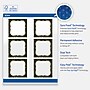 Avery Square Laser/Inkjet Multipurpose Labels, 3" x 3", White, 60/Pack (19479370896)~#|#~A26F4FE2-DF6D-4517-937414F911F7B5C6_sc7