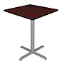 Regency Cain Square Laminate Cafe Table, 36"D x 36"W, Mahogany (TCB3636MHGY)~#|#~A2758EFA-CDA4-4E16-90B8322E6A02E8D3_sc7