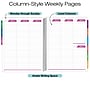 2027 Excello Brands 8.5" x 11" Weekly & Monthly Planner, Paperboard Cover, Teal/Gold Marble (NRY27-DL-54)~#|#~A2778A44-1F2A-4AFA-AAEE6FD22FCE27BC_sc7