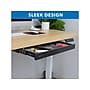 Mount-It! 2"H x 21"W Under-Desk Drawer, Black (MI-7294BLK)~#|#~A279529E-8080-424B-99605B06F1D80B70_sc7