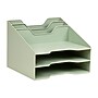 Staples 5-Compartment Plastic Desktop Organizer, Sage Green (ST63875)~#|#~A279A9F6-4C27-4FA5-9F2F021BCD9B01EA_sc7