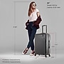 DUKAP Discovery 25.59" Hardside Suitcase, 4-Wheeled Spinner, TSA Checkpoint Friendly, Black (DKDIS00M-BLK)~#|#~A27A4DCF-0854-4FCB-B70FE840292F15D4_sc7