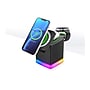Vivitar Magnetic 3-in-1 Wireless Charging Stand, USB-C, Black (PWR5003-BLK-T35-12)~#|#~A27D25D1-FFA3-4058-8CB645E20461791A_sc7