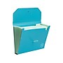 U Brands U-Eco Poly Expandable Folder, 13-Pocket, Letter Size, Ocean Blue (6594U01-12)~#|#~A282DA07-632F-4D67-A7487622D4DE203D_sc7