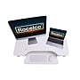Rocelco 32" Height Adjustable Standing Desk Converter, Tall Sit Stand Up Retractable Keyboard Riser, White (R EADRW)~#|#~A2847C74-FC40-44BD-8307DEDFE8D5F827_sc7