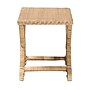 bali & pari Farica Natural Rattan and Mahogany Wood Bench, Natural (217-12729-HiT)~#|#~A2863AC8-B18E-4723-851C66F91488E19D_sc7