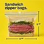 Glad Double Zipper Sandwich Bag, 50 Bags/Box (57263)~#|#~A28AB722-5ED7-4480-A12DA0F862FCCA77_sc7