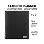 2024 Staples 7" x 9" Monthly Planner, Black (ST52183-24)~#|#~A28C4BBB-4761-4744-98F7B59BBD342839_sc7