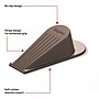 Staples Extra Large Rubber Door Stops, Brown, 2/Pack (ST62714)~#|#~A28EBCDC-9EA9-49CF-BCC86461FB9D39A0_sc7