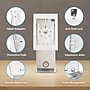 Mount-It! Adjustable Anti-Theft Tablet Kiosk with Printer Shelf, White (MI-3883W_G10)~#|#~A2905A82-F919-40FE-88E16EED44DFB820_sc7
