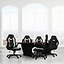 Regency Array 96"W x 48"D Conference Table With Grommet, Cherry/Black (ACT9648CHBK)~#|#~A293324B-C3DF-4AFD-AC68C2E2D206B23B_sc7