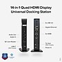 Plugable 14-in-1 Quad Monitor Docking Station, 100W Laptop Charging (UD-3900C4)~#|#~A294123F-E29C-4C75-ADDF2D8AEE78680C_sc7