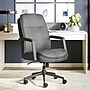 Thomasville Furniture Upton Ergonomic Bonded Leather Swivel Manager Chair, Gray (51421-GRY)~#|#~A29B8C75-CD13-40C5-8D9B2245F3A6B4EC_sc7