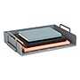 Mind Reader Plastic Side Loading Stackable Letter Tray, Letter Size, Gray, 4 Pieces (DANSTACK4-GRY)~#|#~A29E050C-A621-40B0-99DC6AFAA010E3F3_sc7