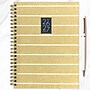 2026-2027 TF Publishing Yellow Linen 6.5" x 8" Academic & Calendar Weekly & Monthly Planner, Gold/White (AY27-9208)~#|#~A2A1790C-FEE9-45E6-BC6B8360772ECCA1_sc7