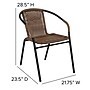 Flash Furniture Dark Brown Rattan Indoor-Outdoor Restaurant Stack Chair (TLH-037-DK-BN-GG)~#|#~A2A42B3F-6BEF-4E3E-A94580DA9973CF41_sc7