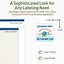 Avery Dissolvable Square Multipurpose Labels, 2-1/8" x 2-1/8", Off-white, 60/Pack (94105)~#|#~A2A5994C-97CC-4087-84FBDBFEA244528C_sc7