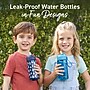 bentgo Plastic Water Bottle, 15 oz., Rocket/Shark, 2/Pack (BGKDWB2-3)~#|#~A2ABD4DE-A41F-4E5A-876AB4AA0338BCD0_sc7