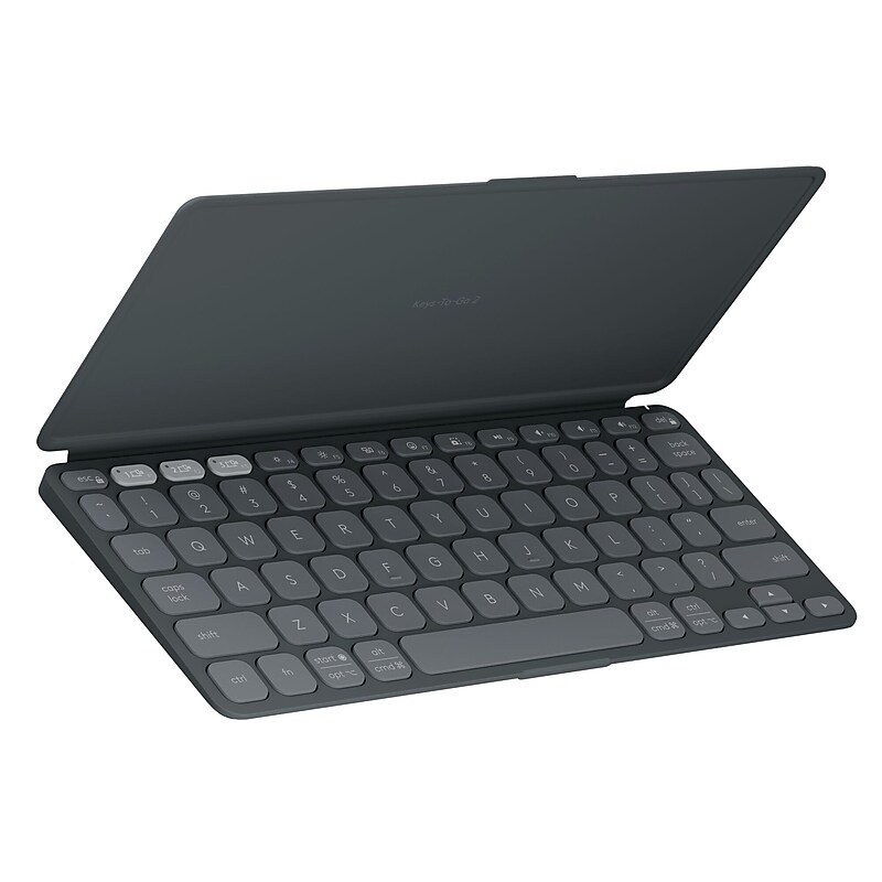Logitech Keys-To-Go 2 Wireless Keyboard, Graphite (920-012867) image 1
