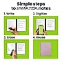Rocketbook Core Smart Notebook, 8.5" x 11", Pink (CRLTLN-ENAM-PNK-01)~#|#~A2B21685-CE9F-4641-8E639FAFC2EE3C3D_sc7