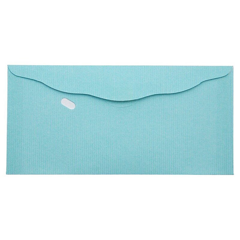 LUX Moistenable Glue Envelope 3 1/8" x 6 1/4", Pastel Blue, 1000/Pack (WS-7614-1000) image 1
