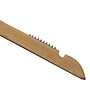 Nahanco 17" Wood Flat Top Hanger, Natural, 100/Carton (20017)~#|#~A2B63890-C54E-49CB-9DA827683BA68997_sc7