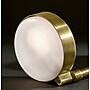 Adesso Linis 66" Antique Brass Floor Lamp with White Glass Shade (AD9105-21)~#|#~A2B78C3A-1104-4182-B7679BF6383FEB7A_sc7