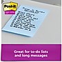 Post-it Recycled Super Sticky Notes, 4" x 6", Oasis Collection, Lined, 90 Sheet/Pad, 3 Pads/Pack (6603SST)~#|#~A2BABA7A-326D-454D-B506E539D799275C_sc7