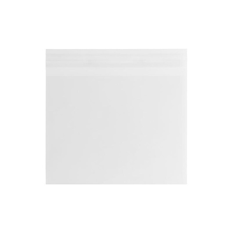 JAM PAPER Cello Sleeves with Self Adhesive Closure, 5 7/8 x 4 1/2, Clear, 100/Pack (578412CELLO) image 1