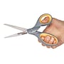 Westcott Titanium Bonded 8" Titanium Multi-Purpose/Heavy Duty Scissor, Pointed Tip, Gray/Yellow, 3/Pack (17532)~#|#~A2C52F7B-C24E-4EEE-8EA4E7E2F3C98C04_sc7