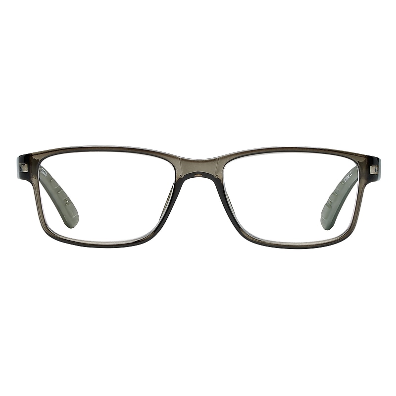 SAV Flex 3 +1.50 Reading Glasses, Smoke (E5042) image 1
